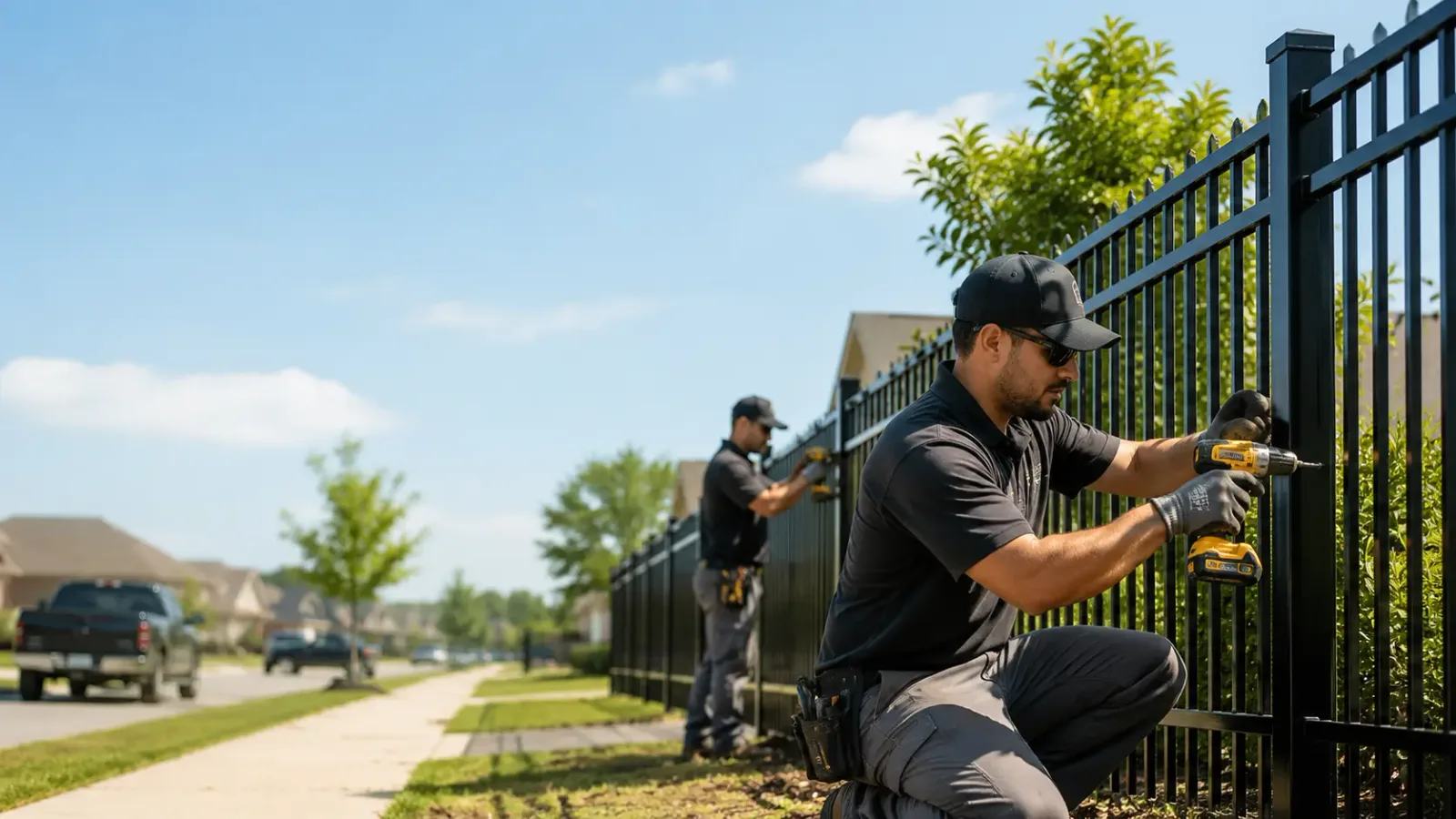 Metal Fence Installation in Carbon Hill, OH